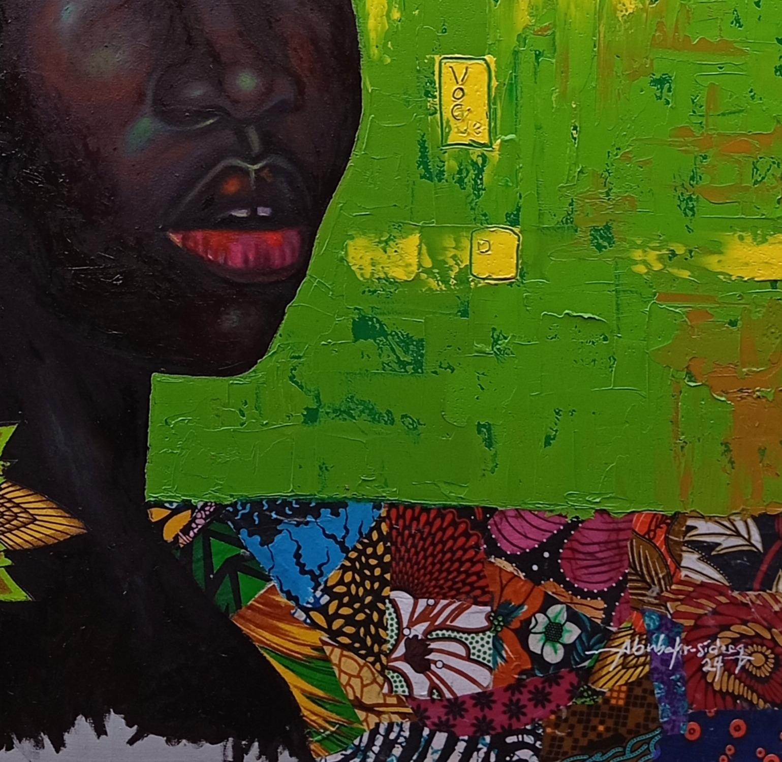 Procedimiento de envío
Se envía en un tubo bien protegido.
Esta obra es única, no es un grabado ni otro tipo de copia.
Acompañado de un Certificado de Autenticidad.

Sobre el artista
Bakare Babatunde, nacida en el estado de Ogun (Nigeria), es una