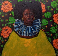 Iya Mi Nikan (My Only Mother) - 21st Century, Figurative, Mixed Media, Fabrics