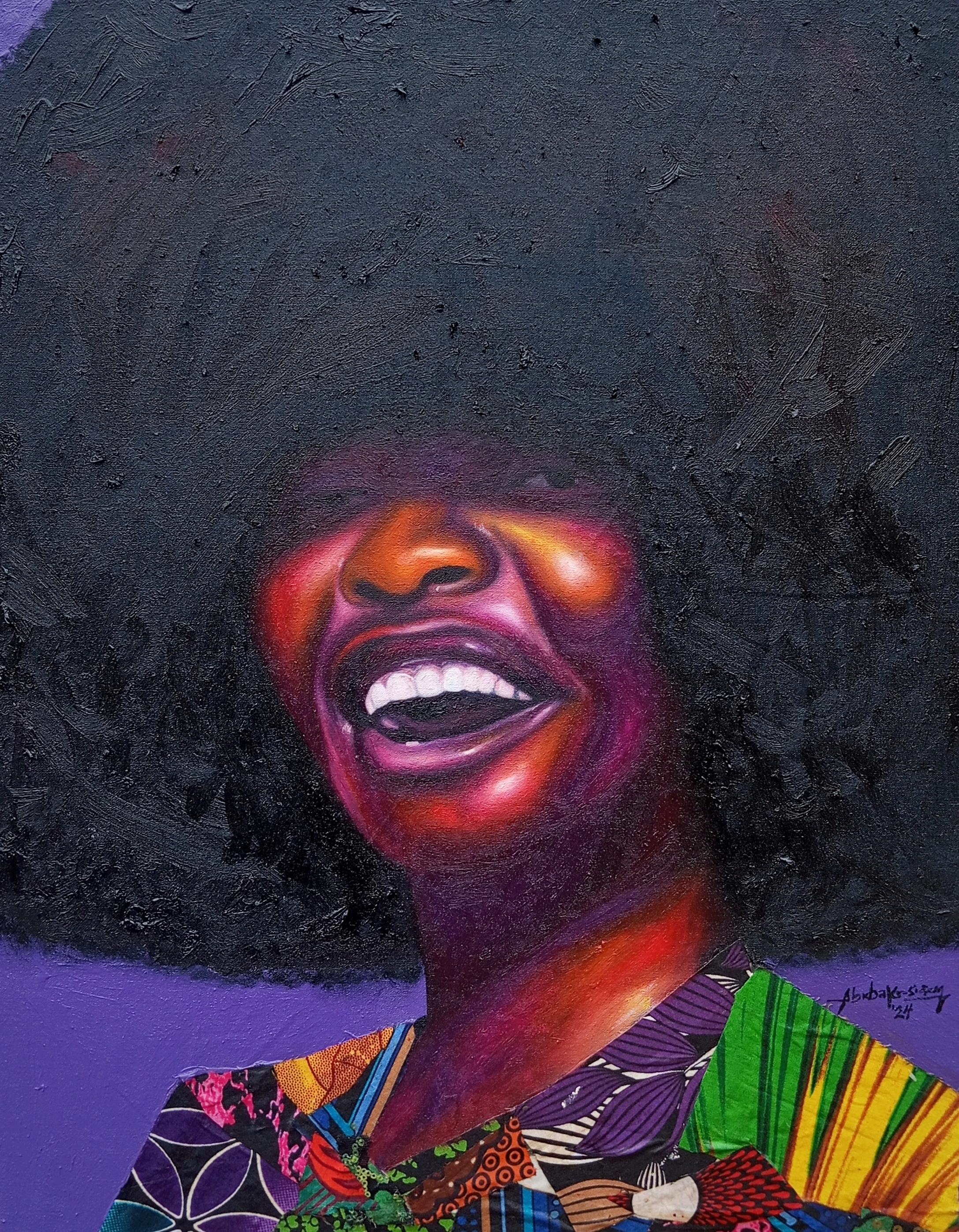 Radiance of Joy 1 - 21° secolo, Contemporaneo, Africano, Donne, Felicemente sorridenti