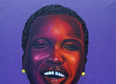 Radiance of Joy 2 - 21° secolo, Contemporaneo, Africano, Donne, Felicemente sorridenti