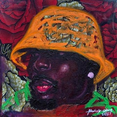 Silent Effort -21st Century, Contemporary, Figurative, Mixed Media