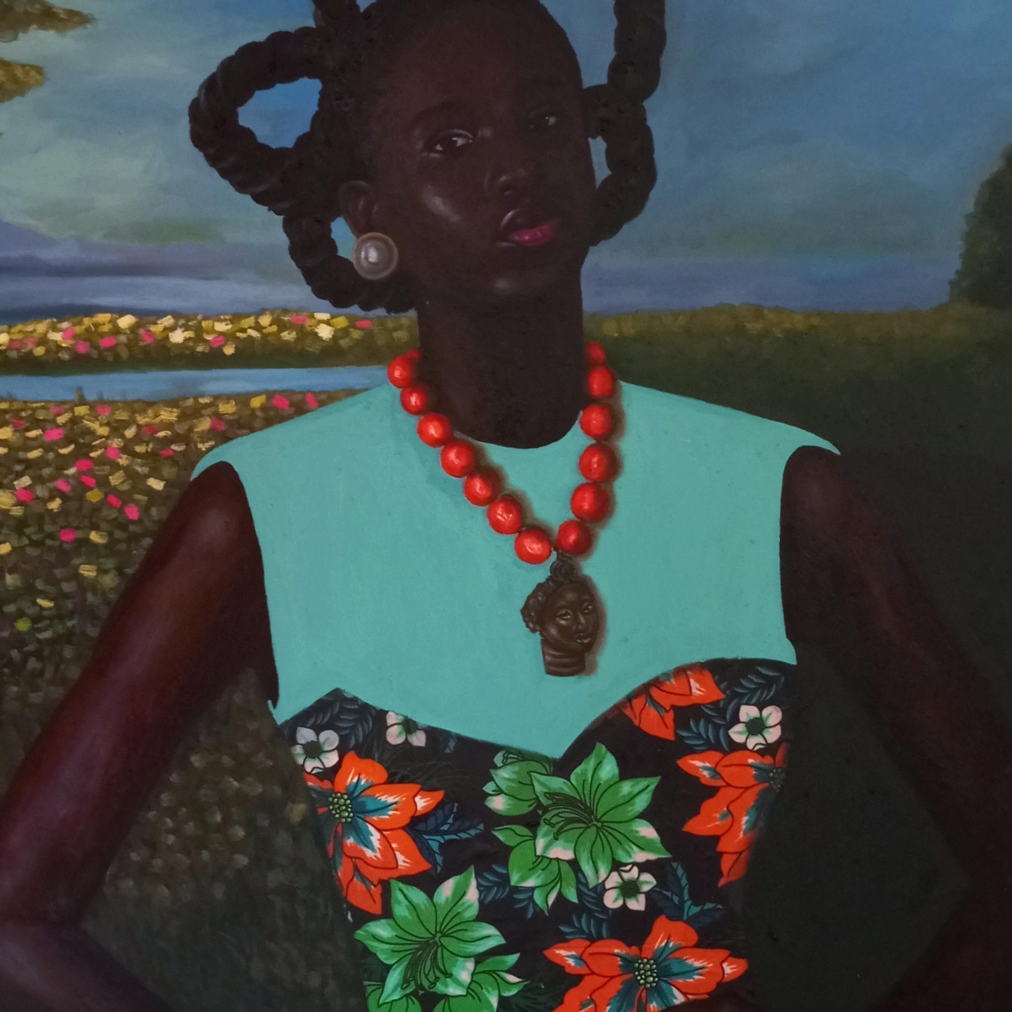 Threads of Sovereignty 2 - 21. Jahrhundert, Zeitgenössisch, Afrikanisches Erbe, Frauen im Angebot 1