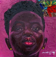 Unapologetically Seen -21st Century, Contemporary, Figurative, Mixed Media