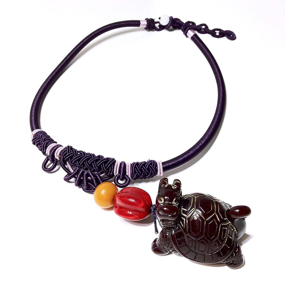 Bead Bakelite Bixi Silk Collar/Necklace  For Sale