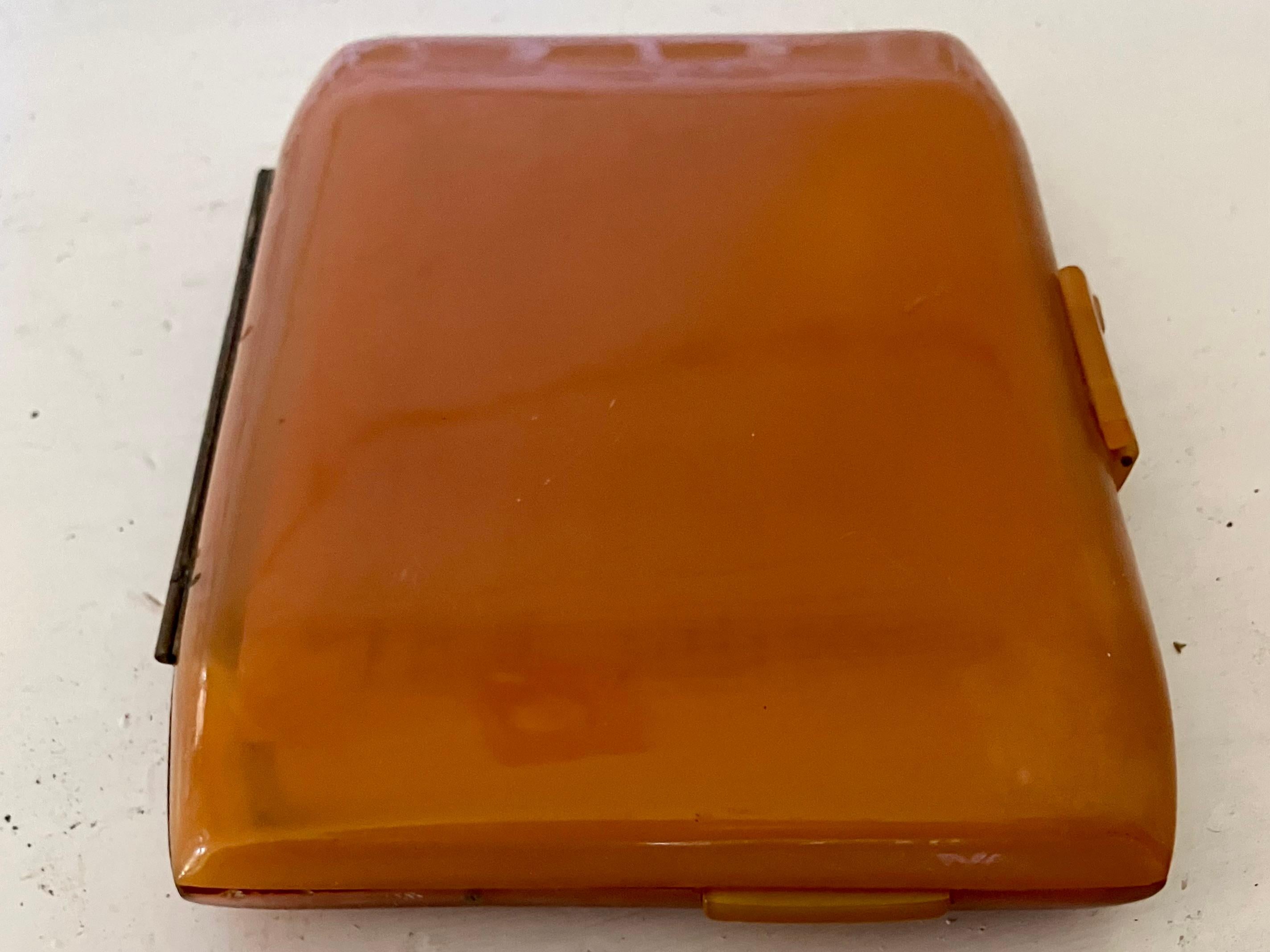 Mid-20th Century Bakelite Minaudière Box For Sale
