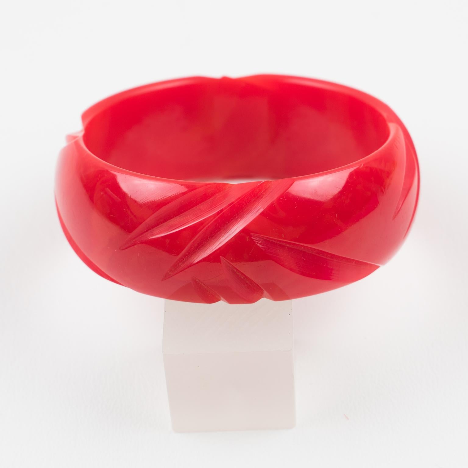 red marble bracelet