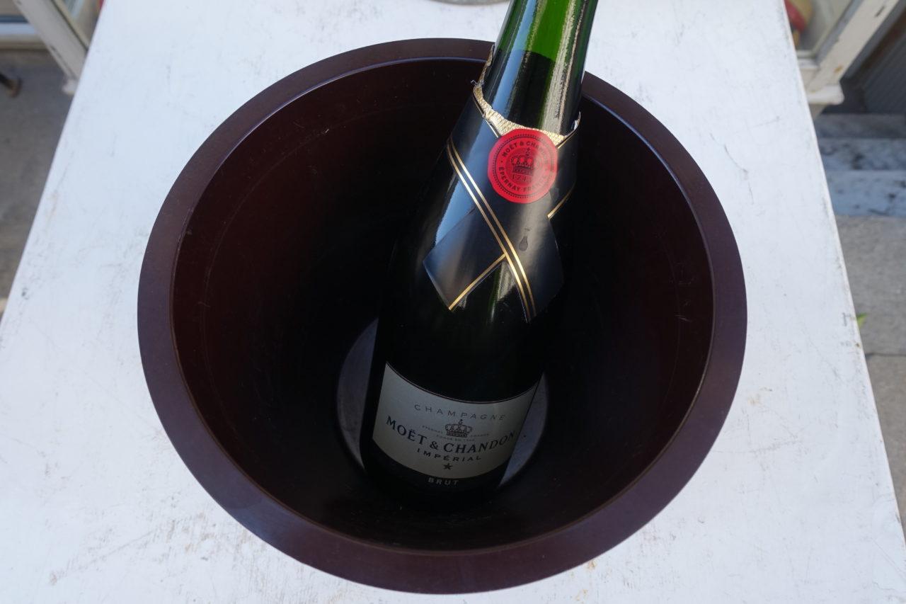 French Bakelite Champagne Cooler–Moët and Chandon