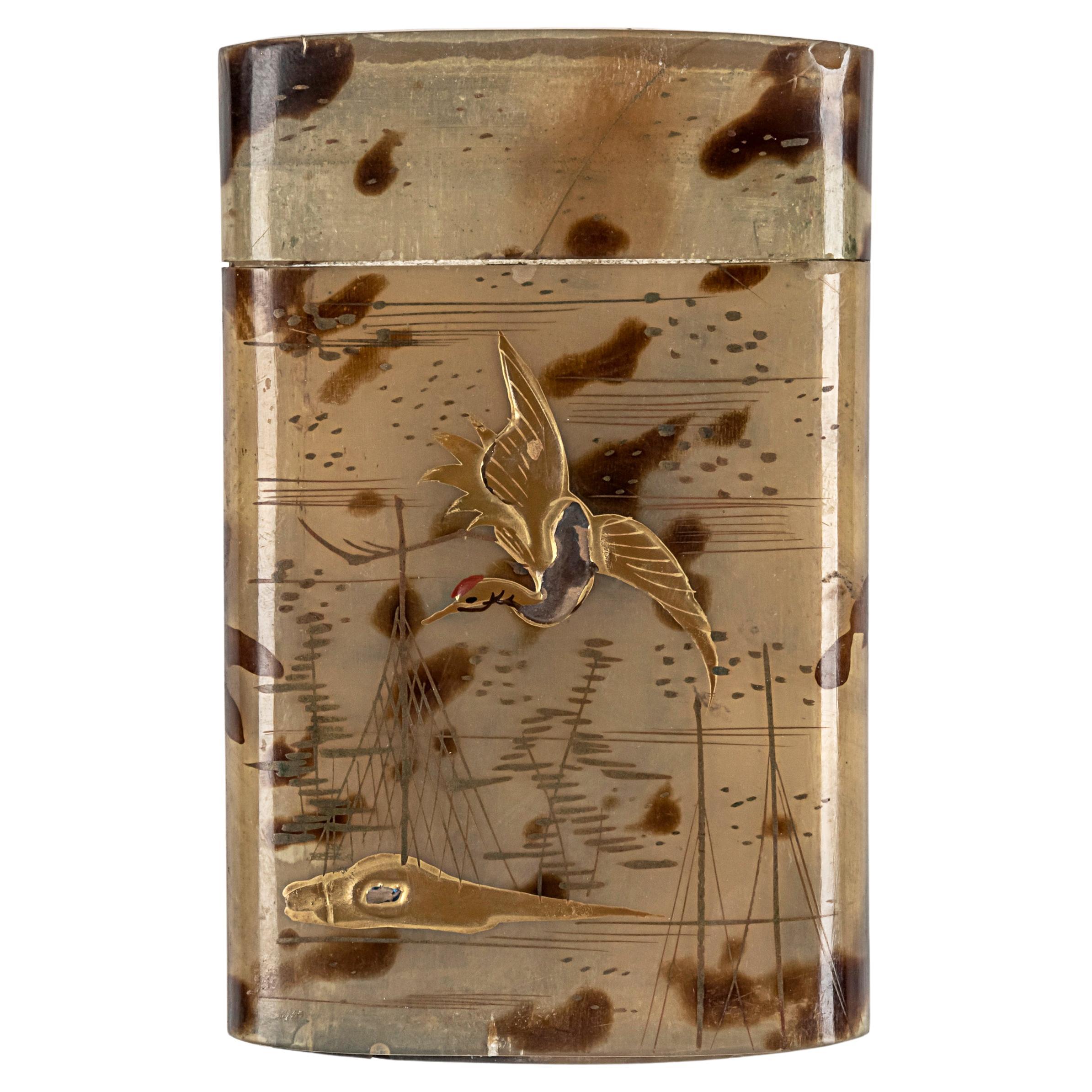 “YSL” Yves Saint Laurent Gold Plated Retro Cigarette Case at 1stDibs