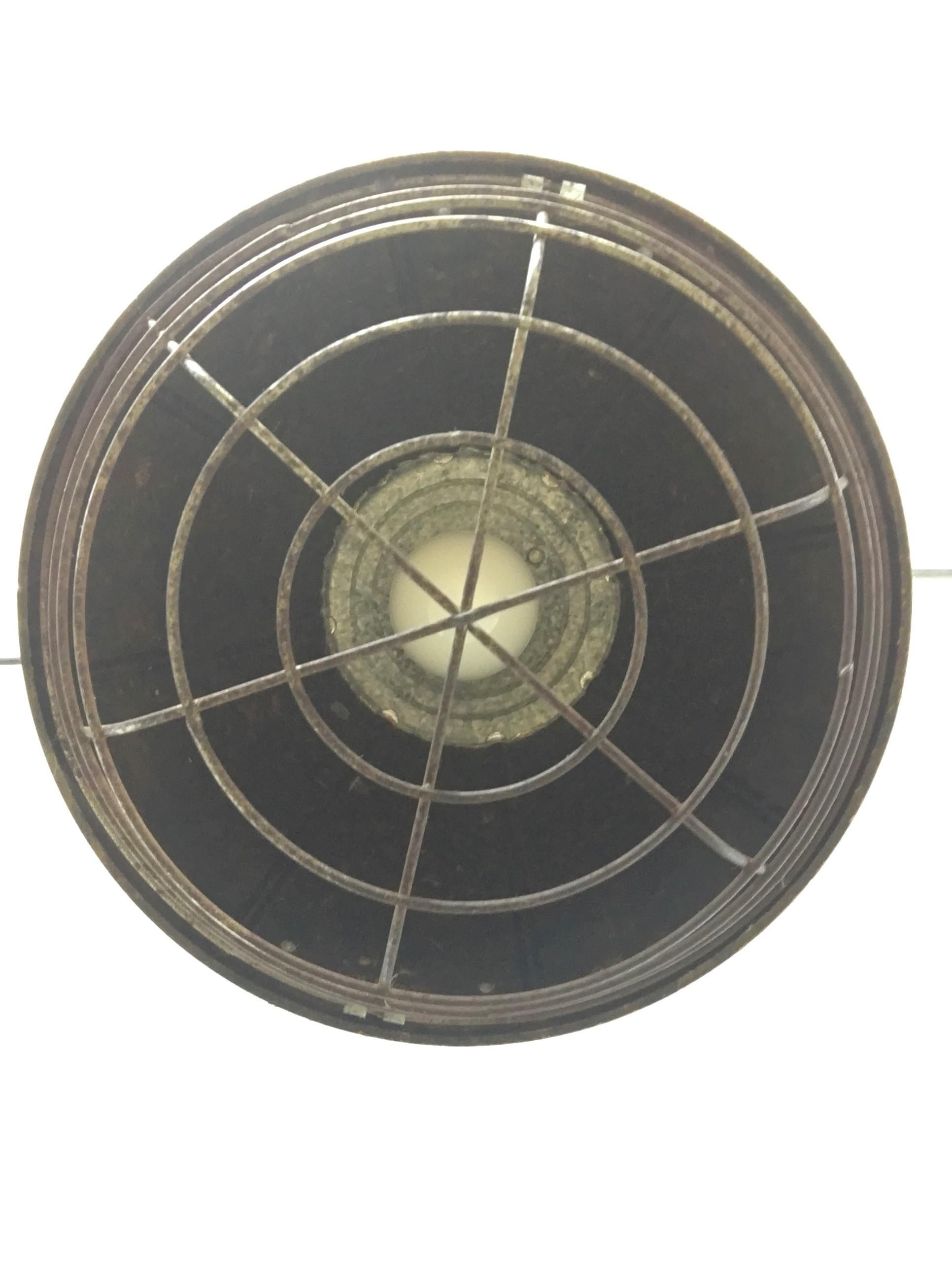 Bakelite Industrial Pendant Light, Germany, 1960s 7
