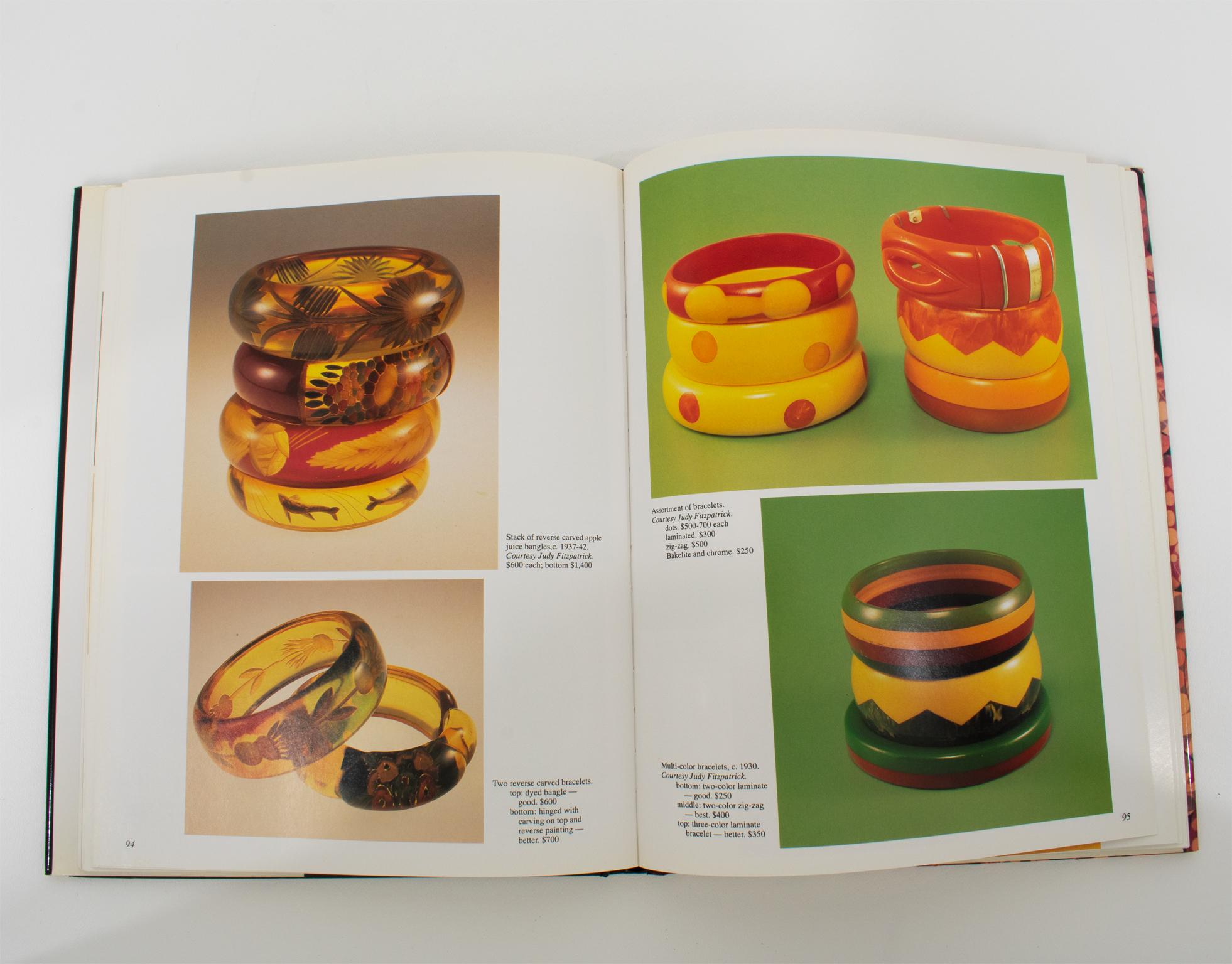 Bakelite Jewelry, Good, Better, Best, English Book by Donna Wassertrom, 1997 For Sale 1
