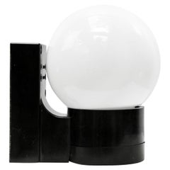 Bakelite Opaline Glass Bauhaus Wall Lamp
