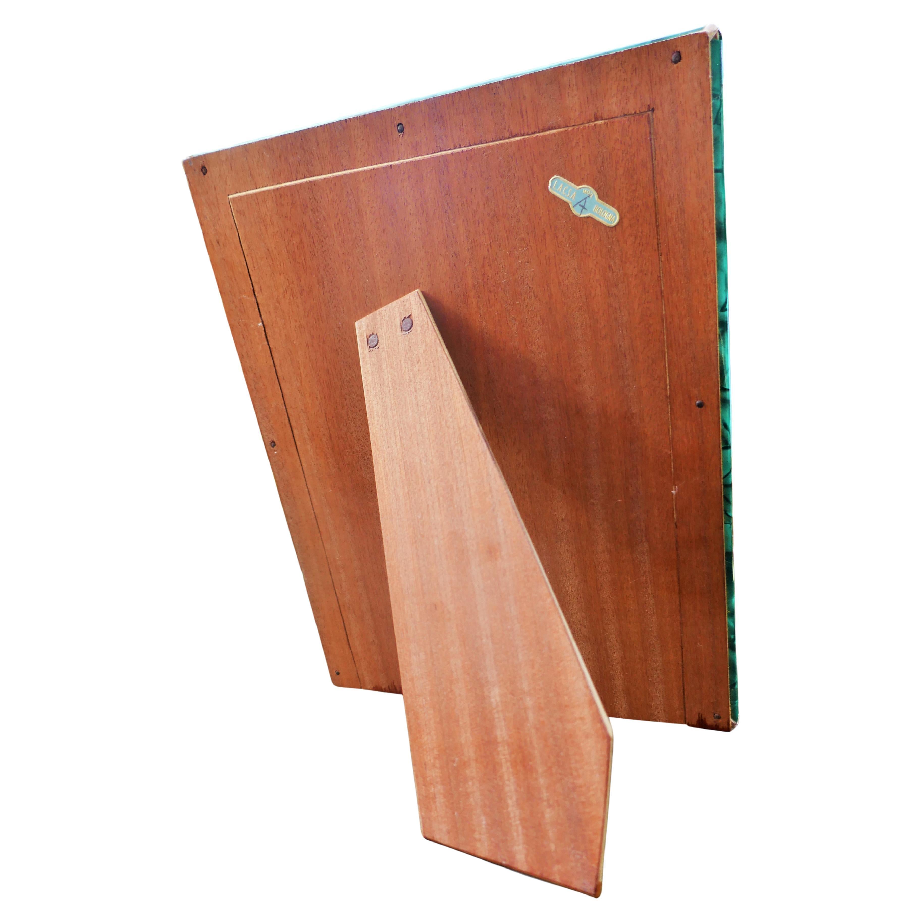 Bakelite or early plastic photo frame by Giulio Natta. Italian en venta