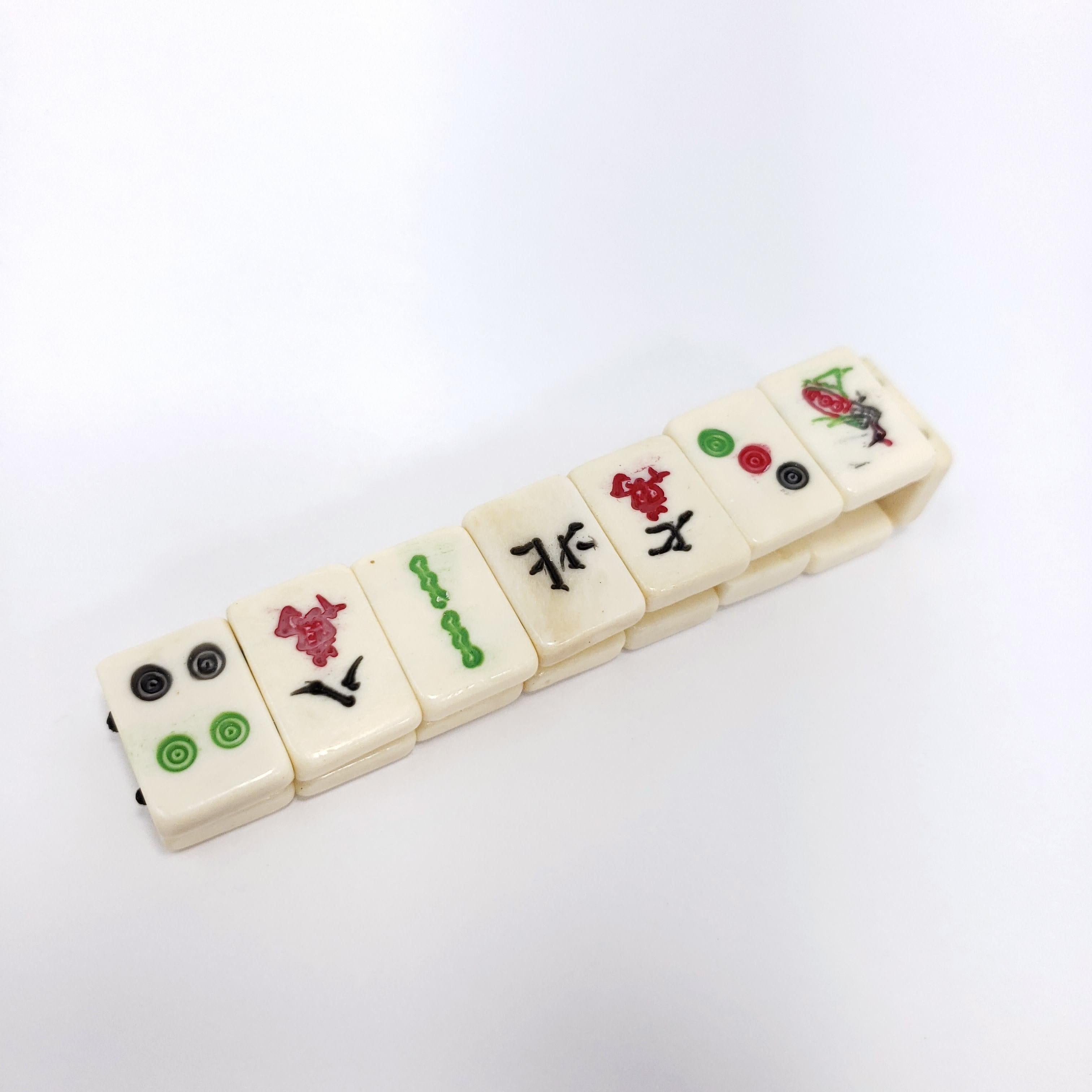 bakelite mahjong tiles
