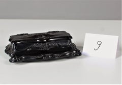 Bakelite Stamps Storage, circa 1930, Vintage Desk Utensils Box