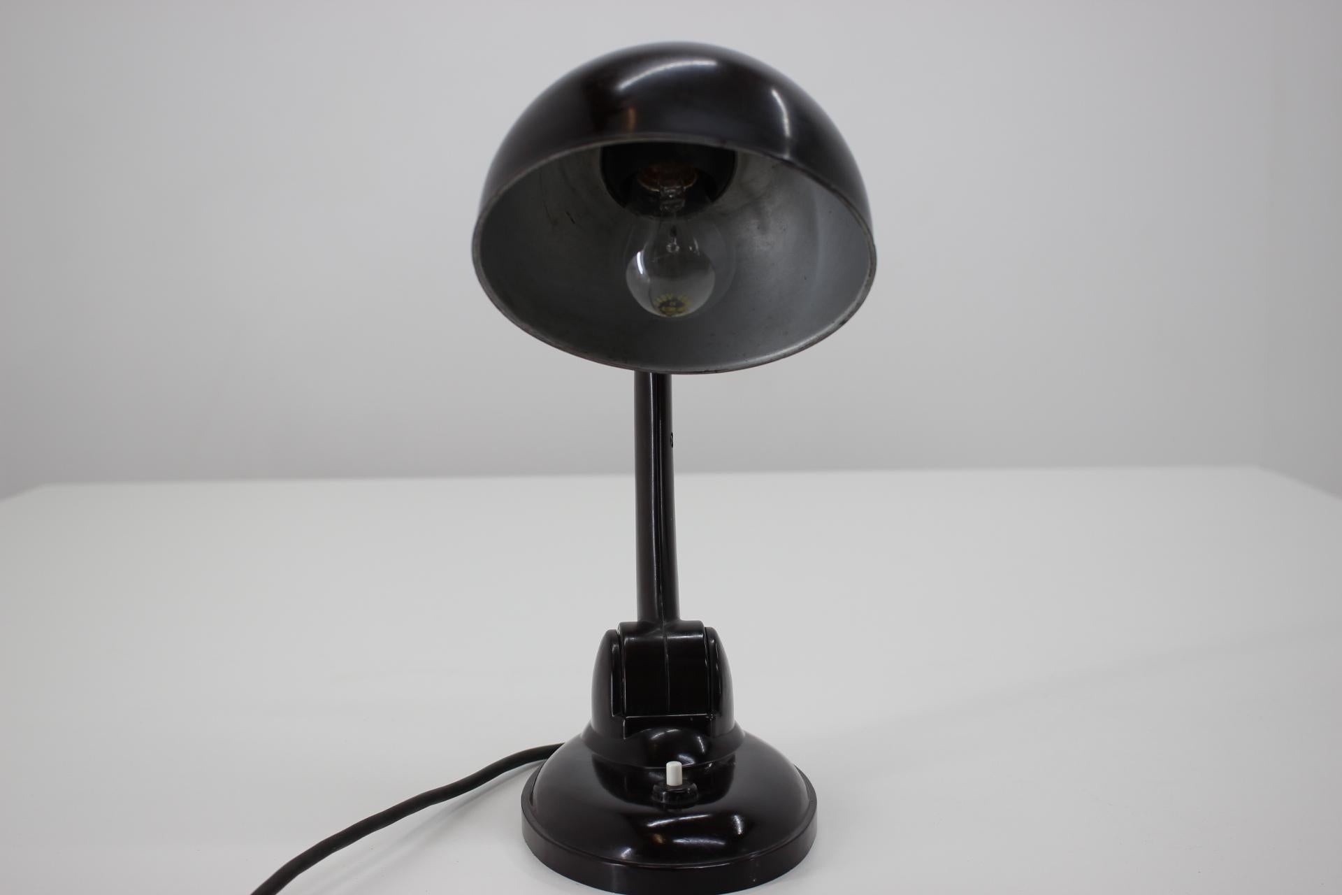 Mid-20th Century Bakelite Table Lamp, 1930s