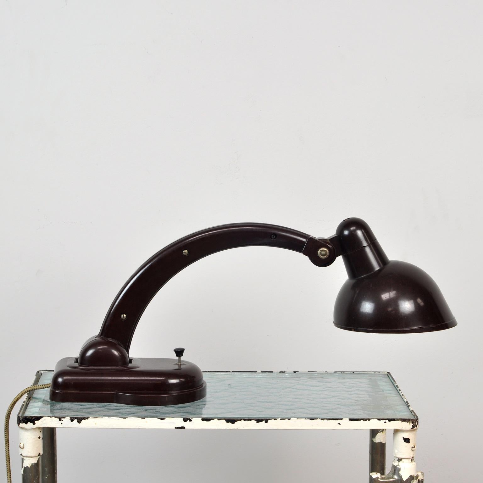 Art Deco Bakelite Table Lamp by Christian Dell for Heinrich Römmler, 1930s