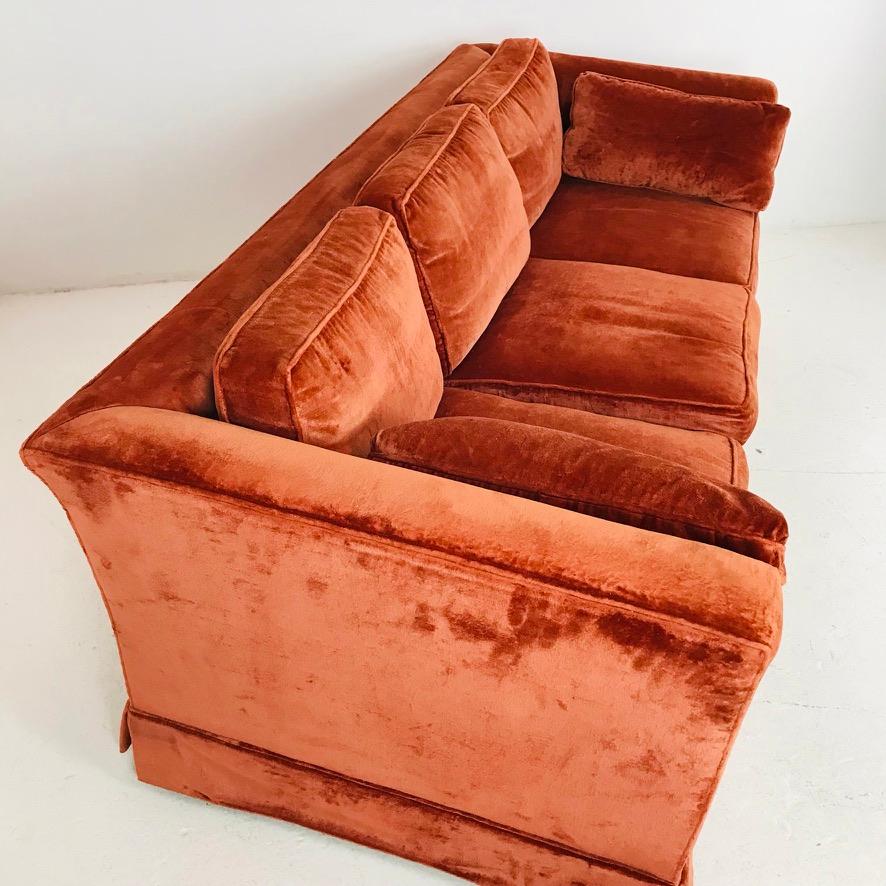 Baker 3 Seat Sofa In Good Condition In Dallas, TX