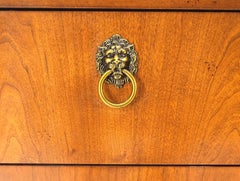 Baker 4 Drawer Marble Top Neoclassical Empire Revival Console Chest Dresser MINT