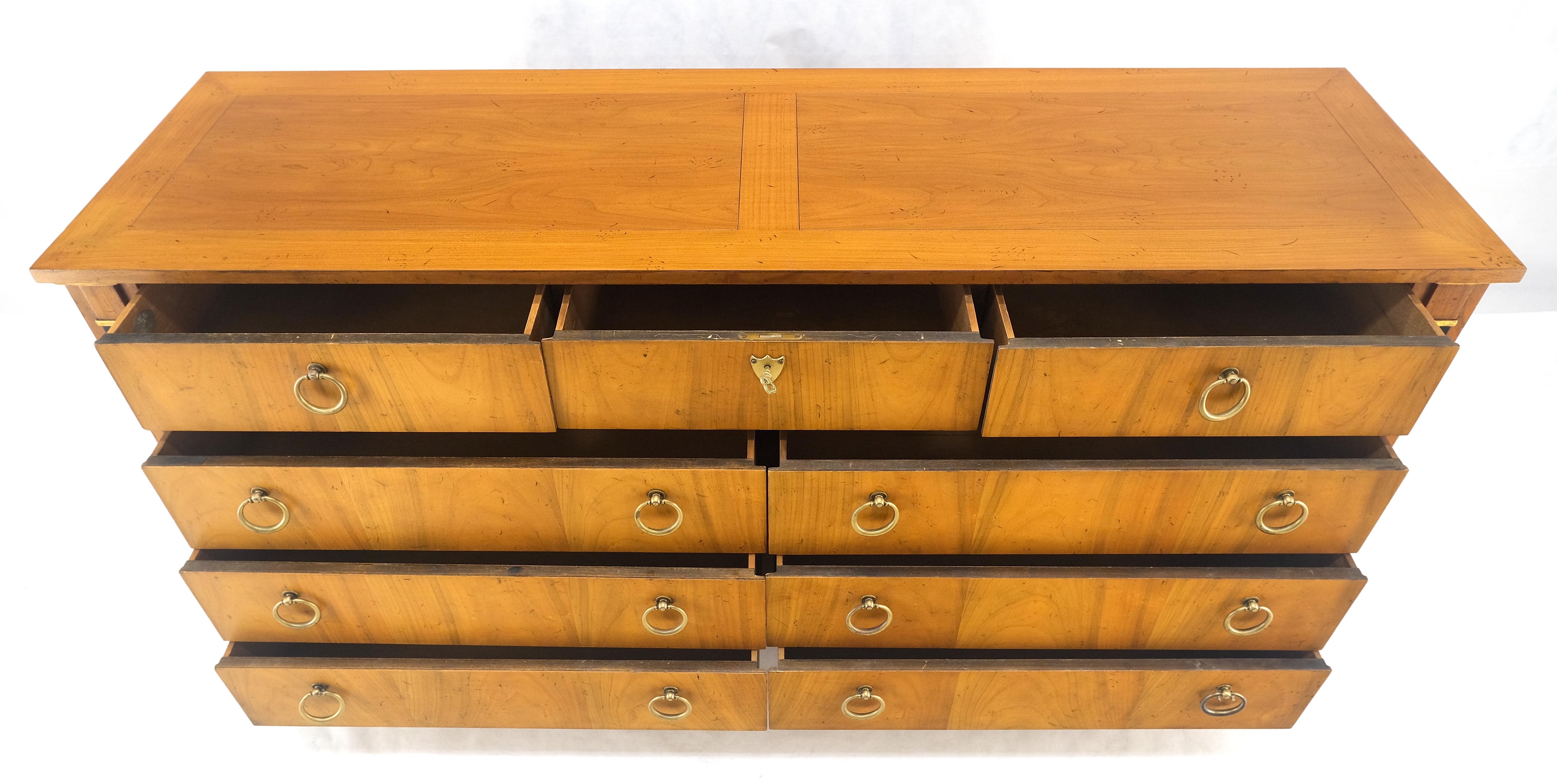Ottone Baker 9 Cassetti Credenza Neoclassica Lunga 64