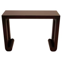 Baker Asian Chippendale Style Console Foyer Table