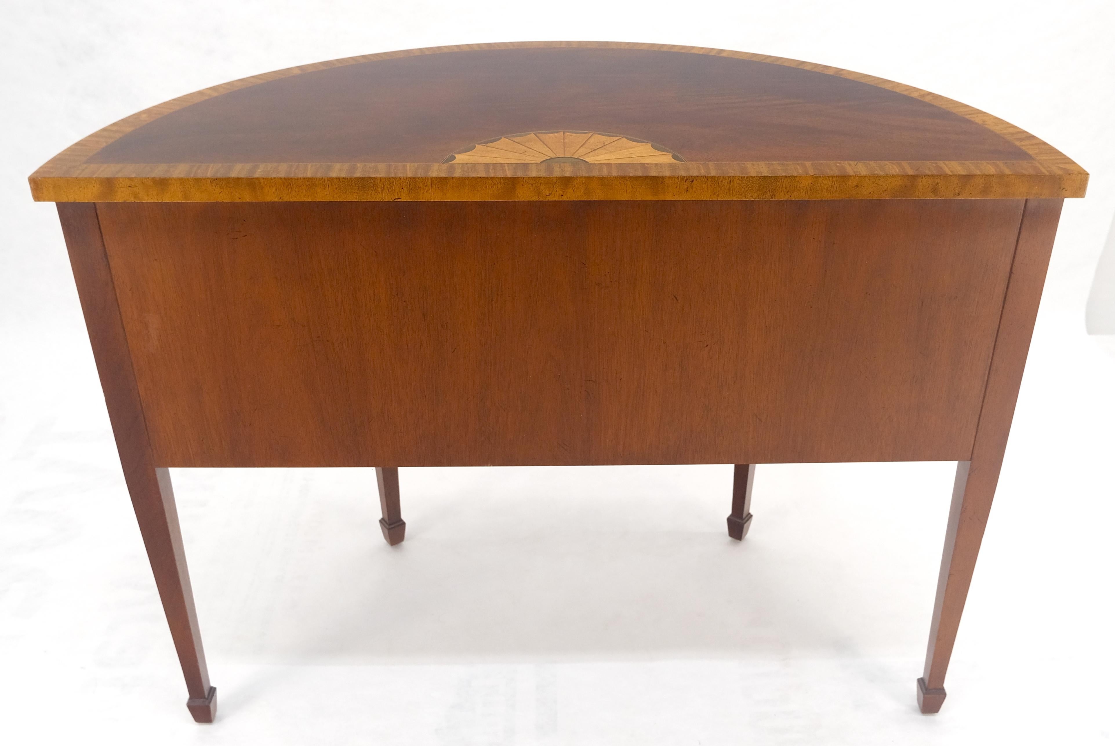 Credenza Feder Baker a fasce intarsiate Demi Lune MINT! in vendita 12