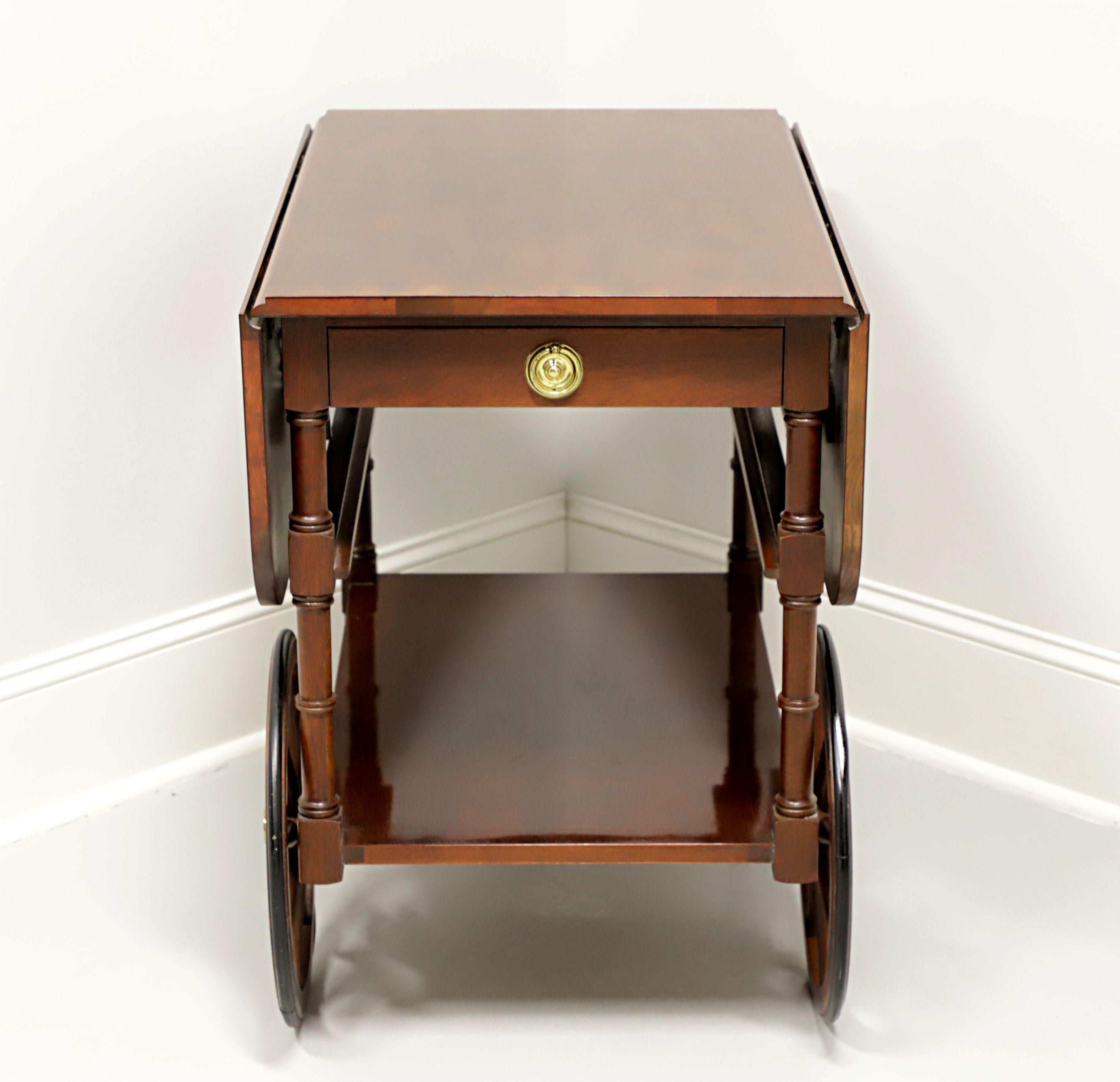 mahogany tea cart