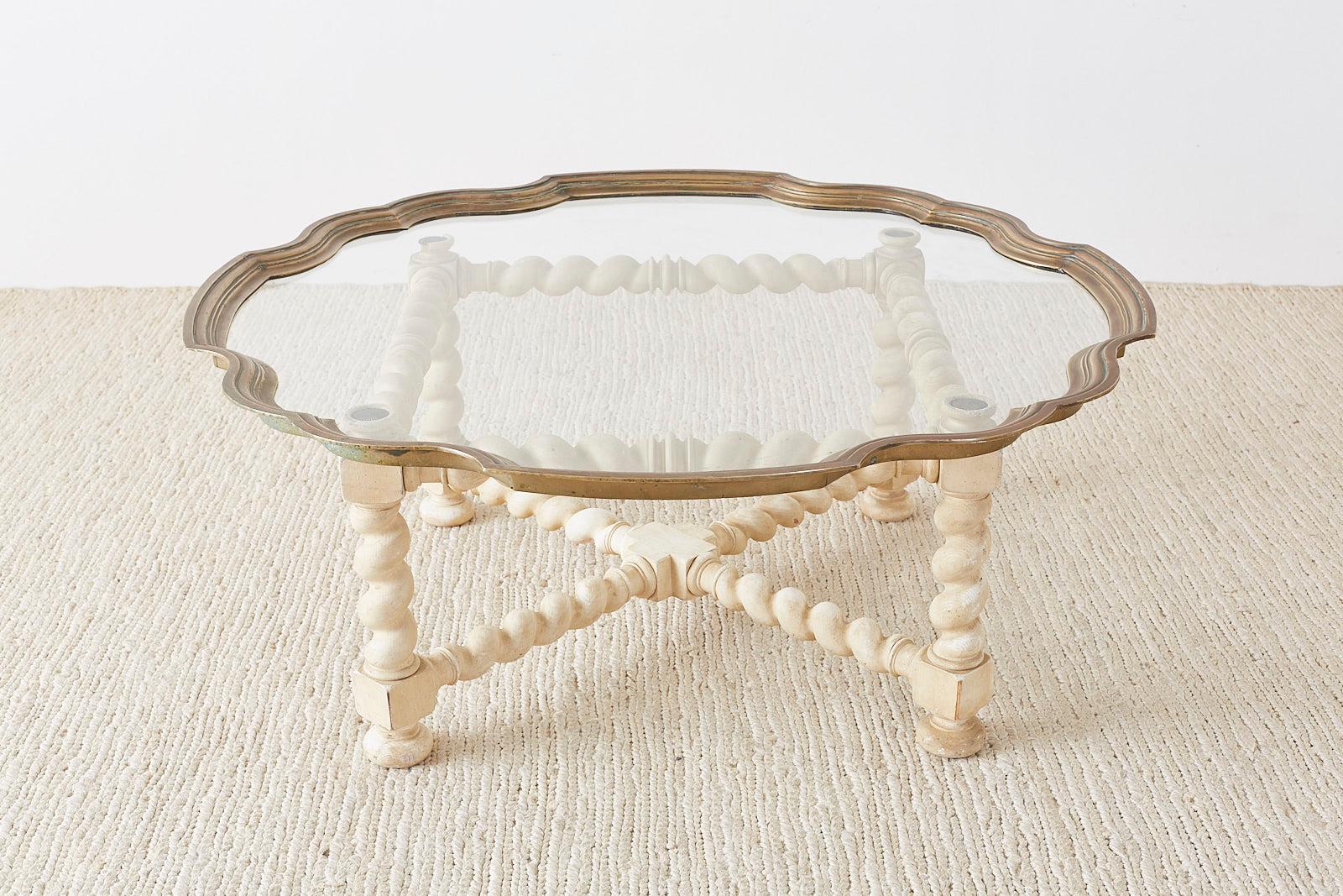 barley twist coffee table