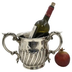 Baker Brothers English Sterling Silver 1896 Wine Cooler / Vase