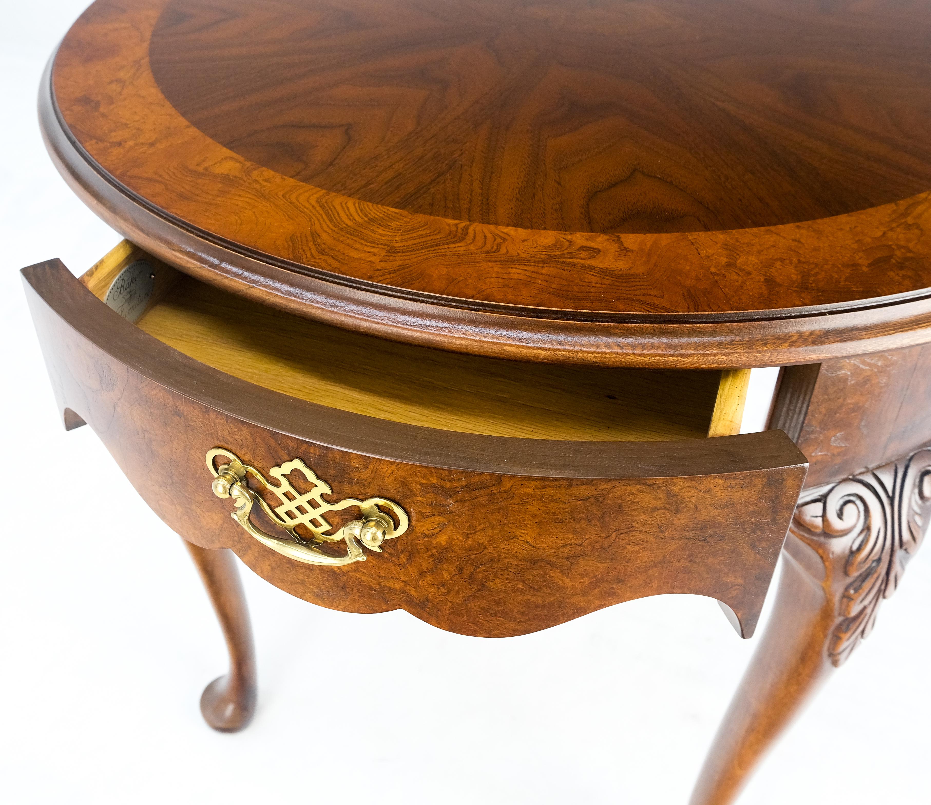 burl wood furniture antique