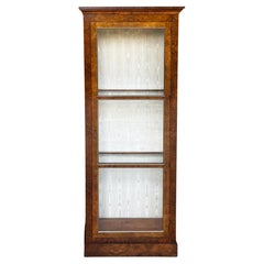 Baker Burl Wood & Glass Vitrine, Collectors Edition