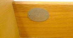 Baker Carved Chestnut Burl Top Louis XV 2 Drawers Chest Dresser Cabinet MINT!