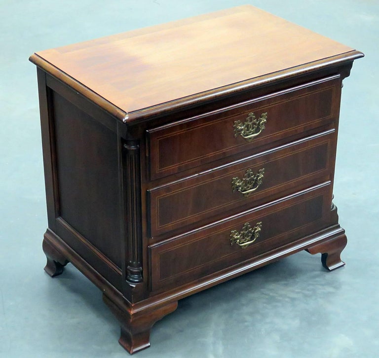Baker Cherry Night Stand For Sale at 1stDibs