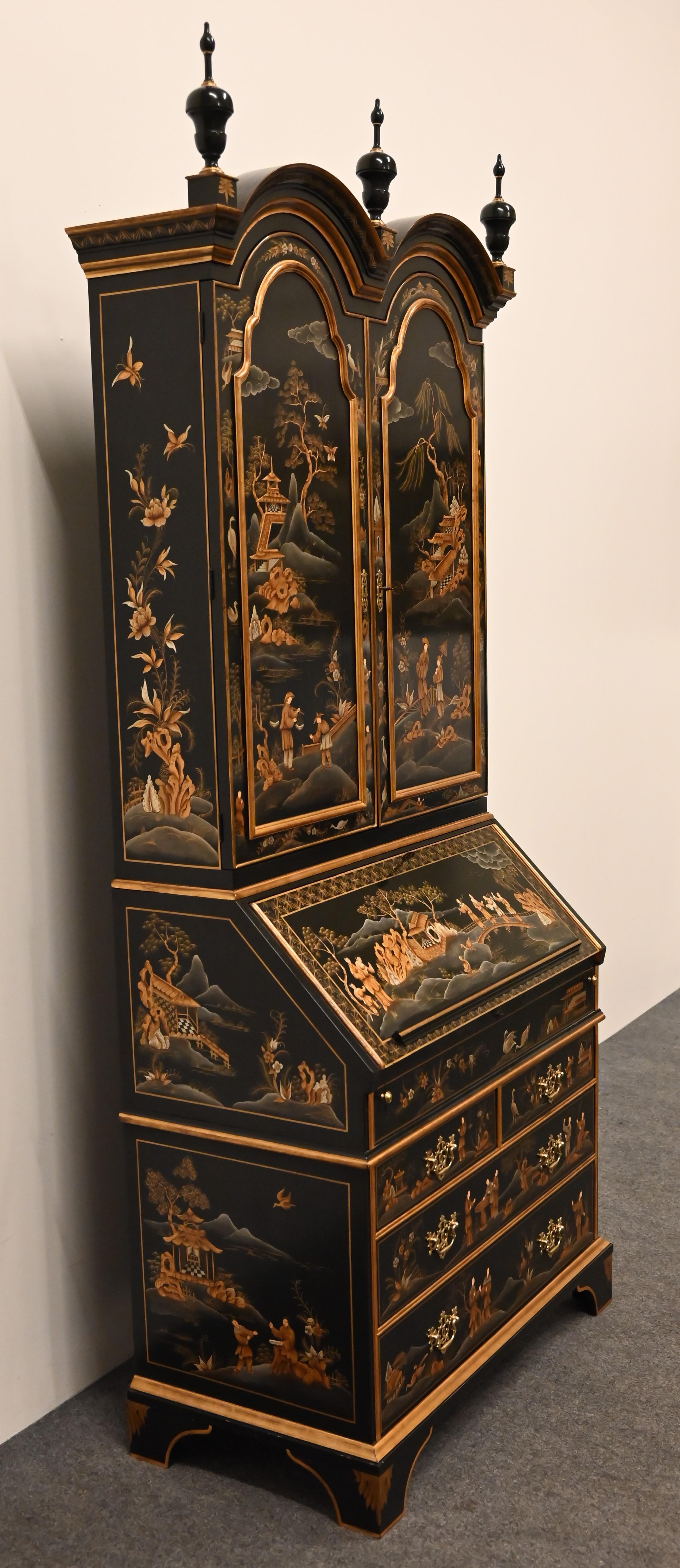 chinoiserie secretary