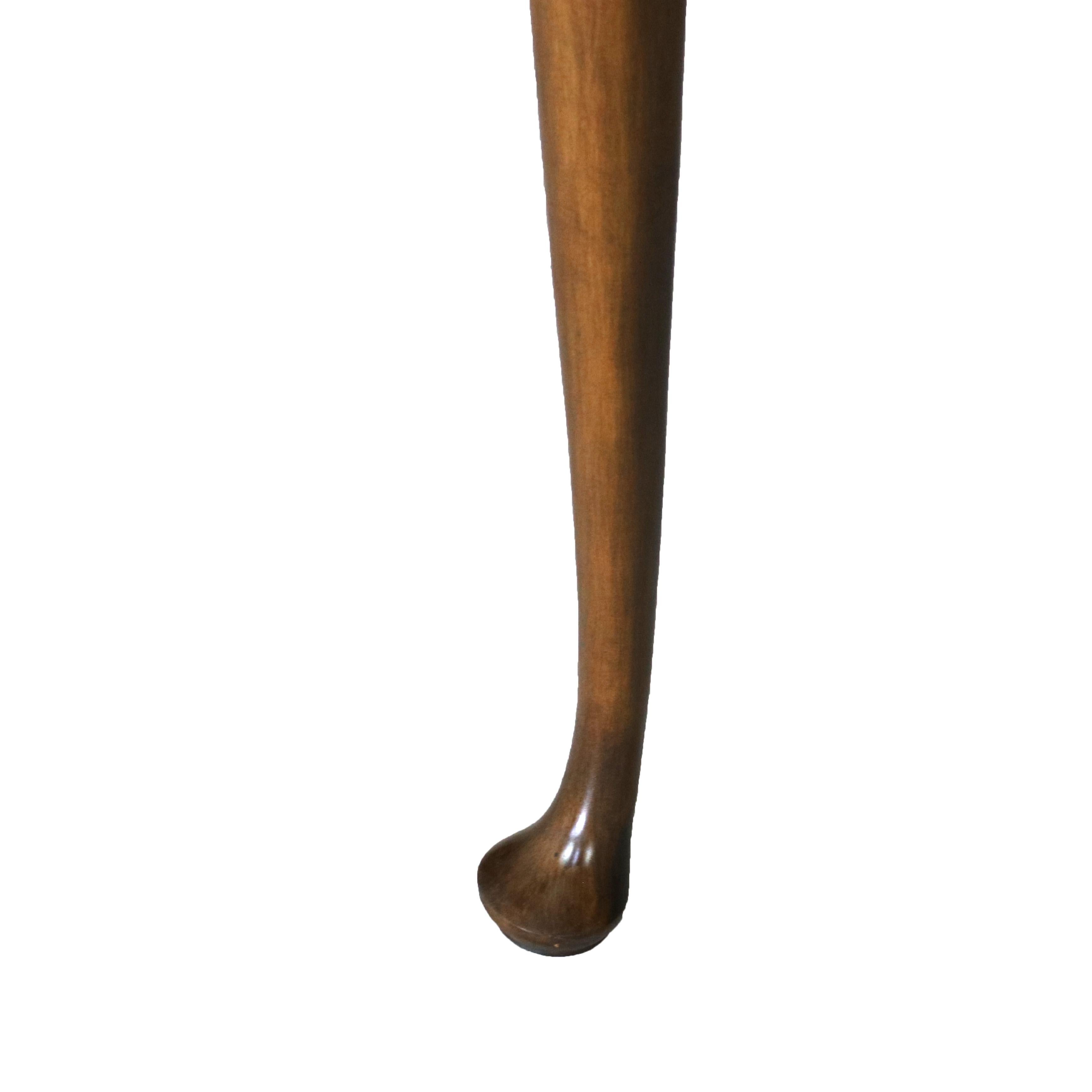 Acajou Table de salon en acajou sculpté et bagué Ann Baker Collector 20thC en vente