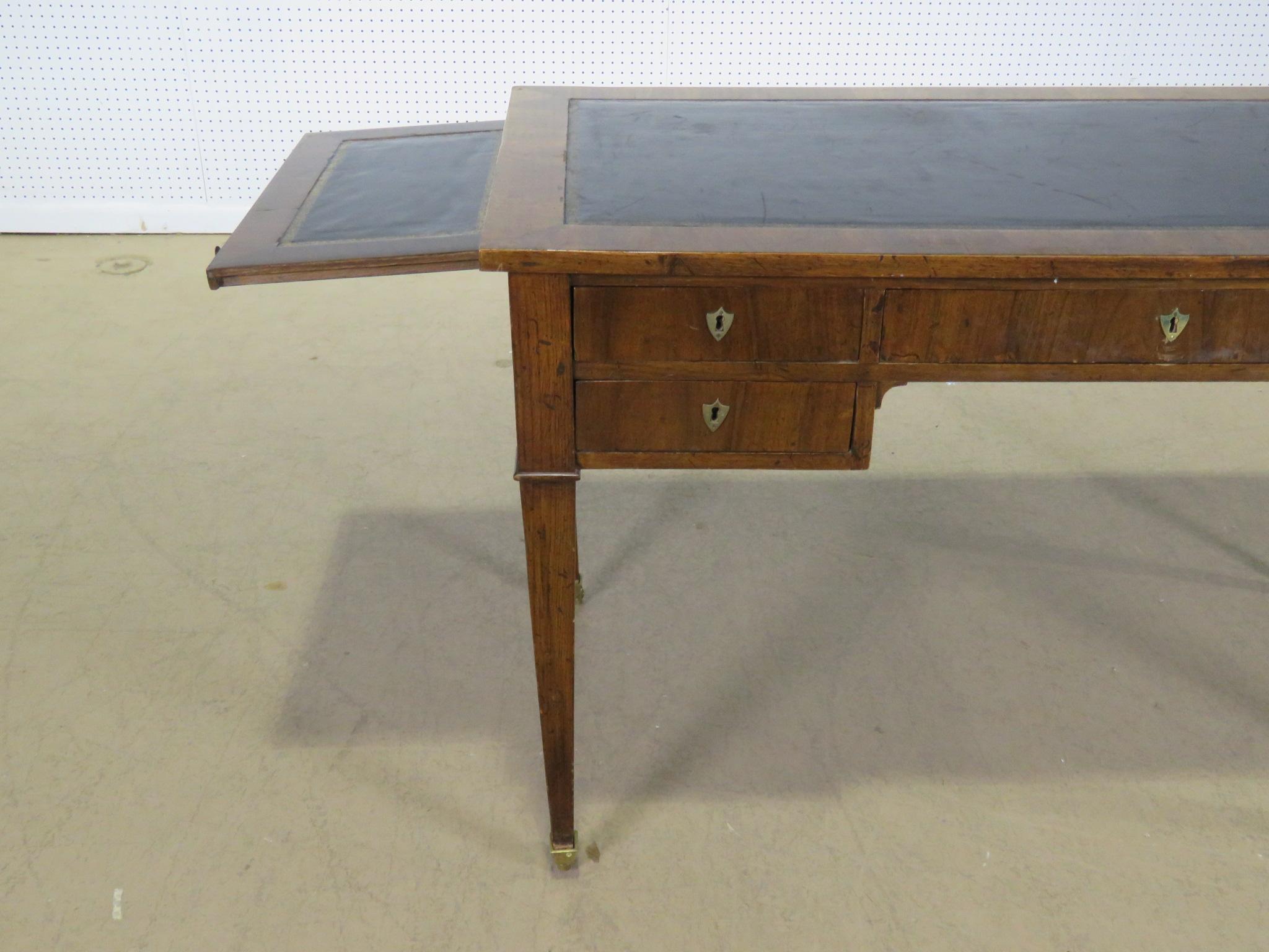Baker Directoire Style Leather Top Writing Desk 1