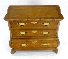 Baker Dutch Bombay Style 3 Drawers Bachelor Chest Dresser Lobby Stand MINT!