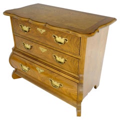 Baker Dutch Bombay Style 3 Drawers Bachelor Chest Dresser Lobby Stand MINT!
