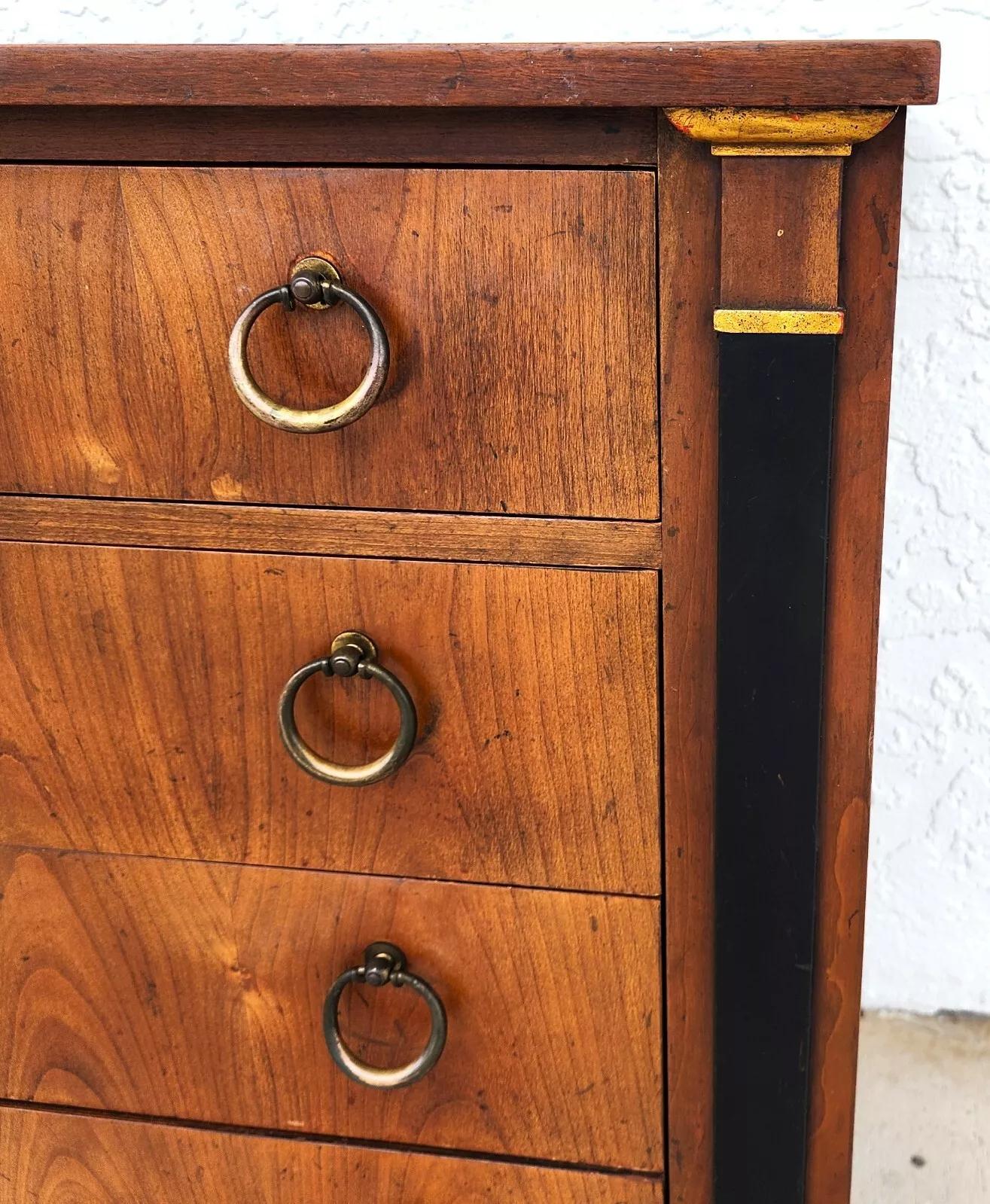 Baker Empire Chest of Drawers For Sale 1