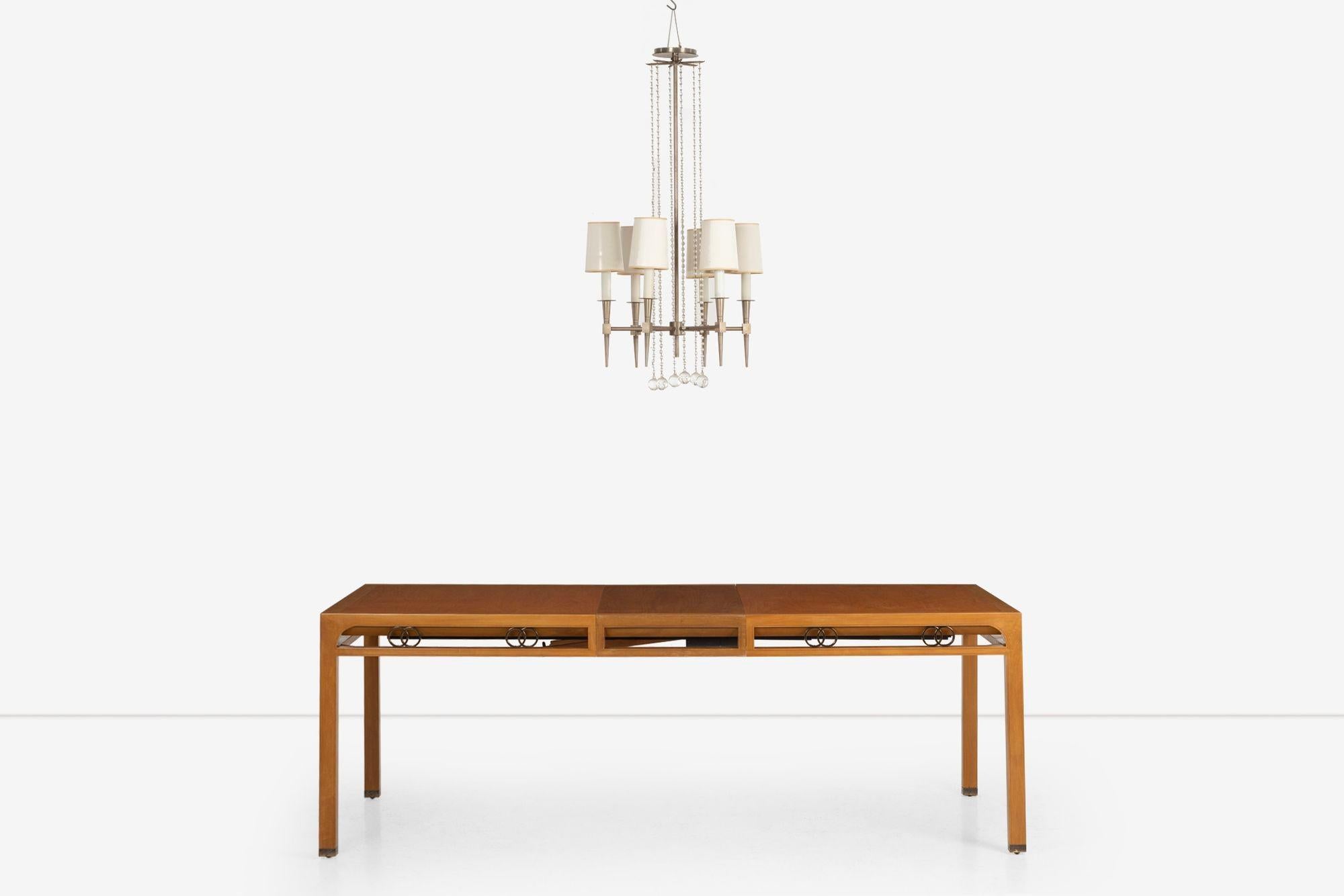 Table de salle à manger extensible Baker (1965) en vente 5