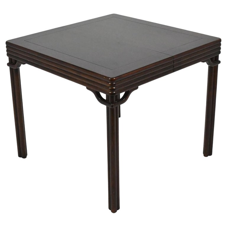 Baker Expanding Game Table For Sale at 1stDibs