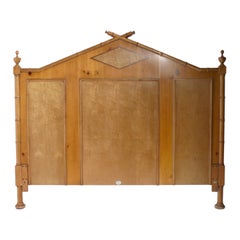 Baker Faux Bamboo Queen Size Headboard