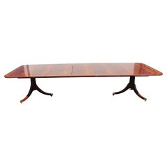 Baker Flame Mahogany Stately Homes England and Scotland Collection Dining Table