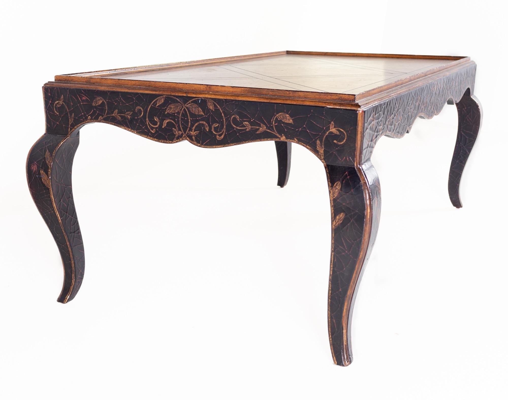 American Baker for Milling Road Rococo Style Coffee Table For Sale