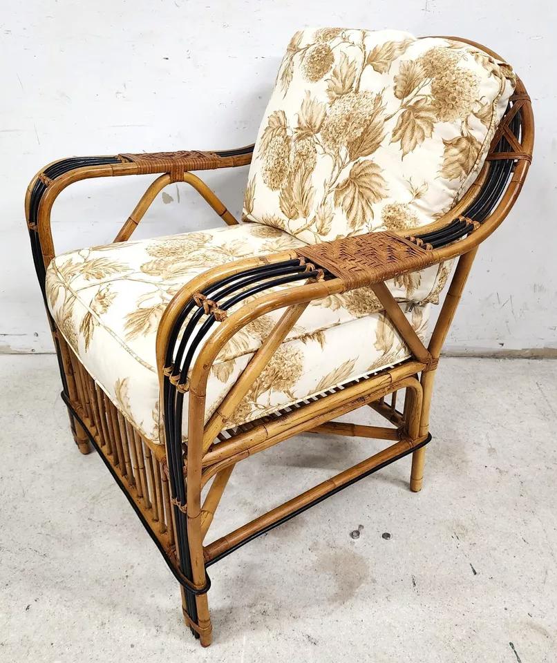 Baker French Bamboo Armchair 7