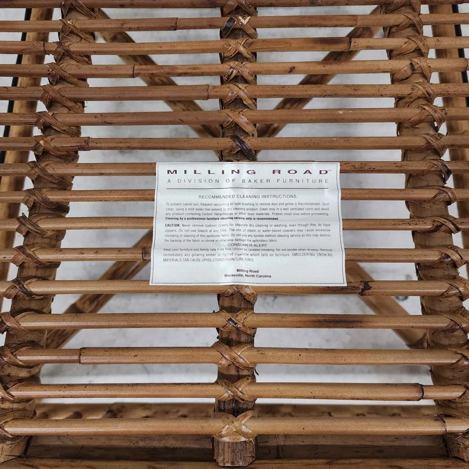 Baker French Bamboo Armchair 10