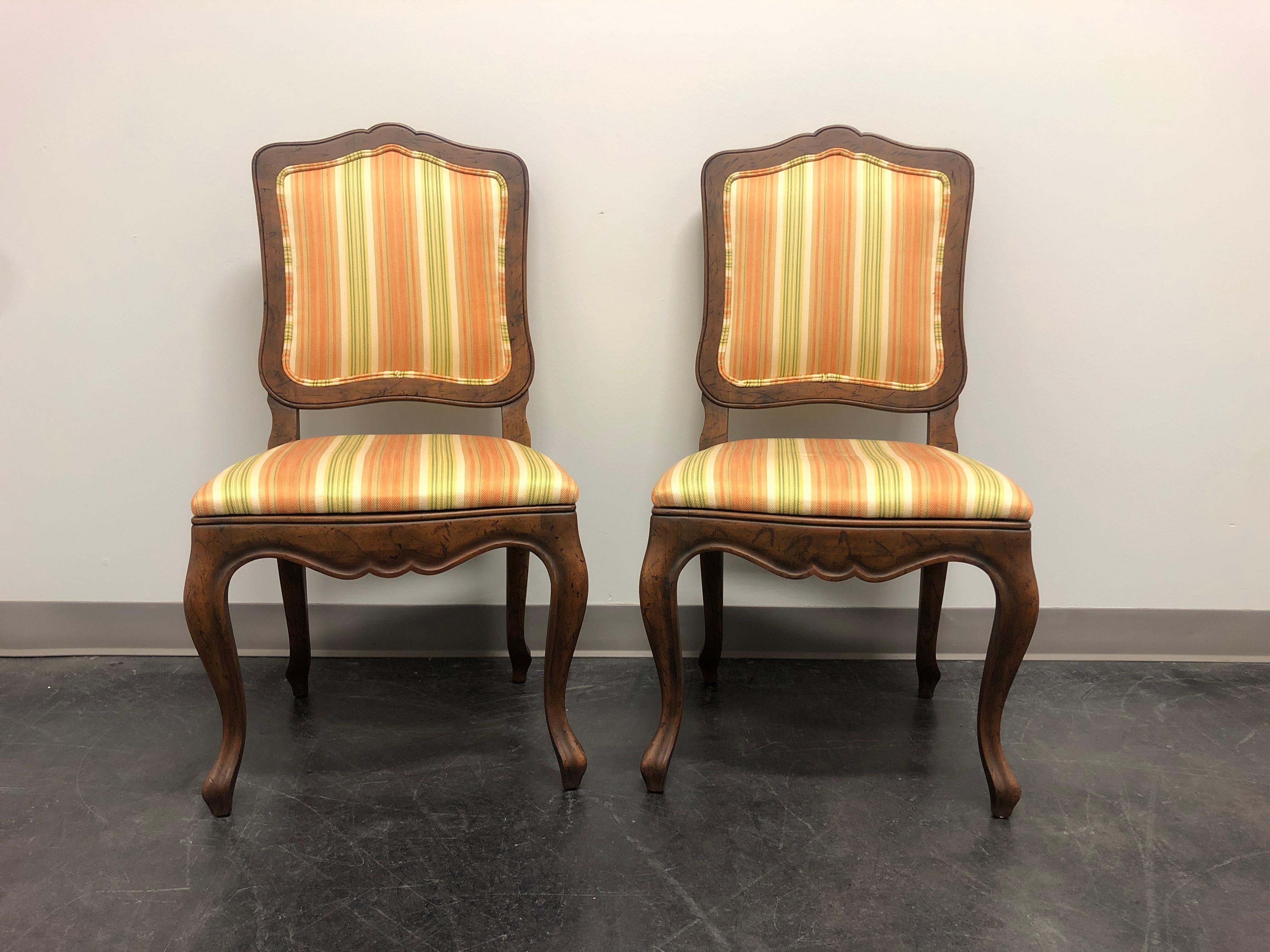 BAKER French Country Style Dining Side Chairs - Pair C 6