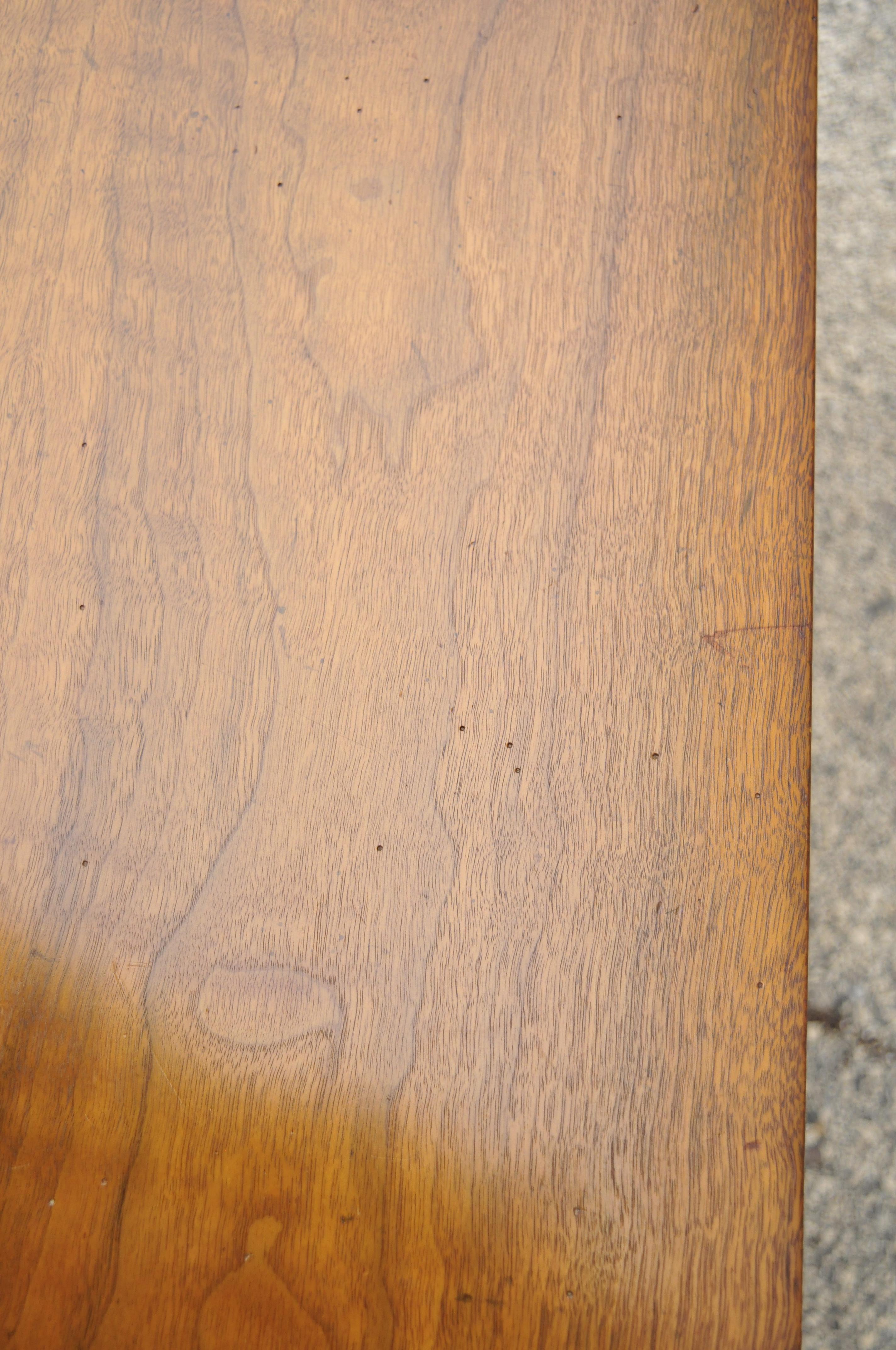 Baker French Provincial Country Style Walnut Credenza Cabinet Sideboard Buffet 4