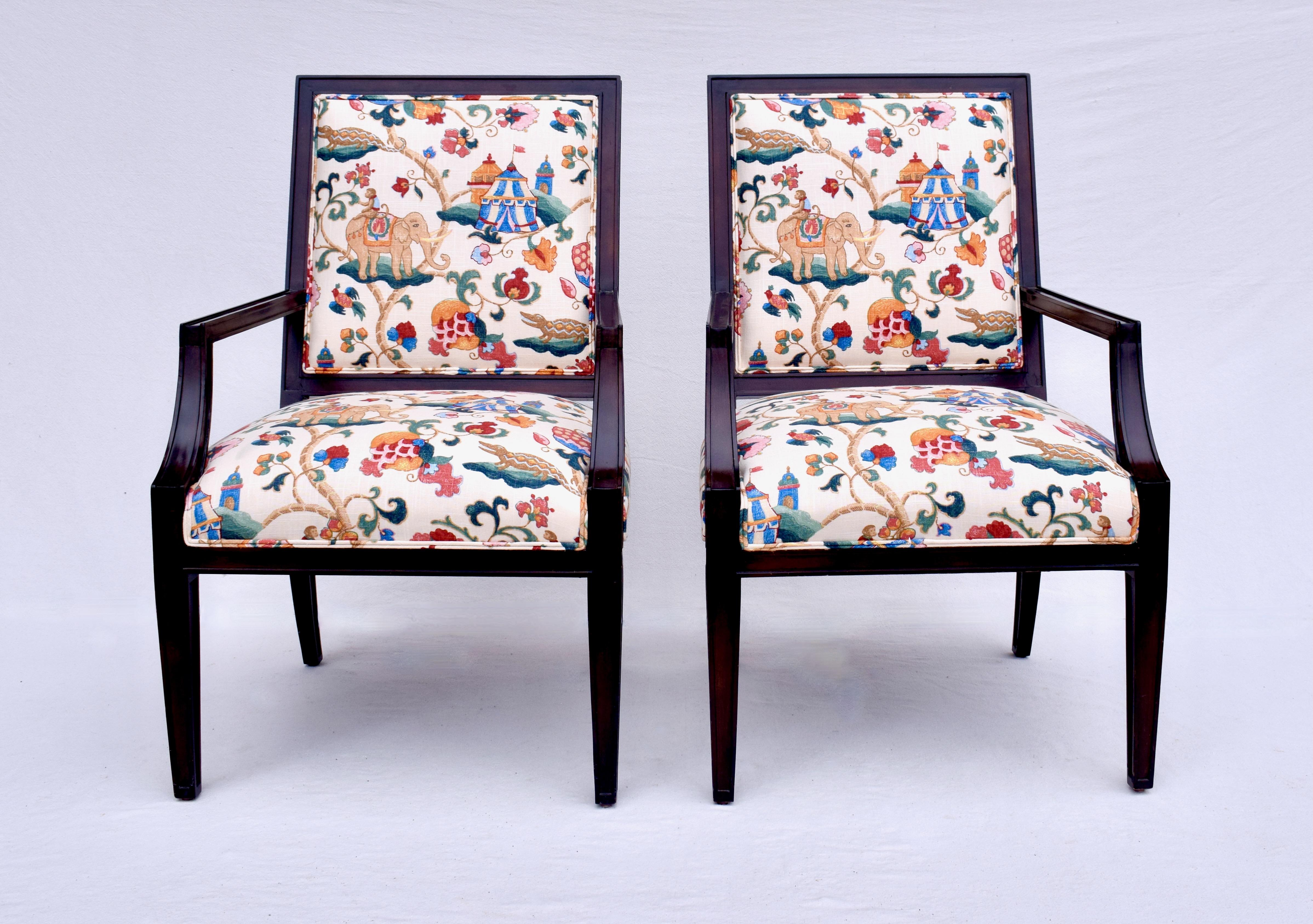 Regency Baker Furniture Accent Armchairs