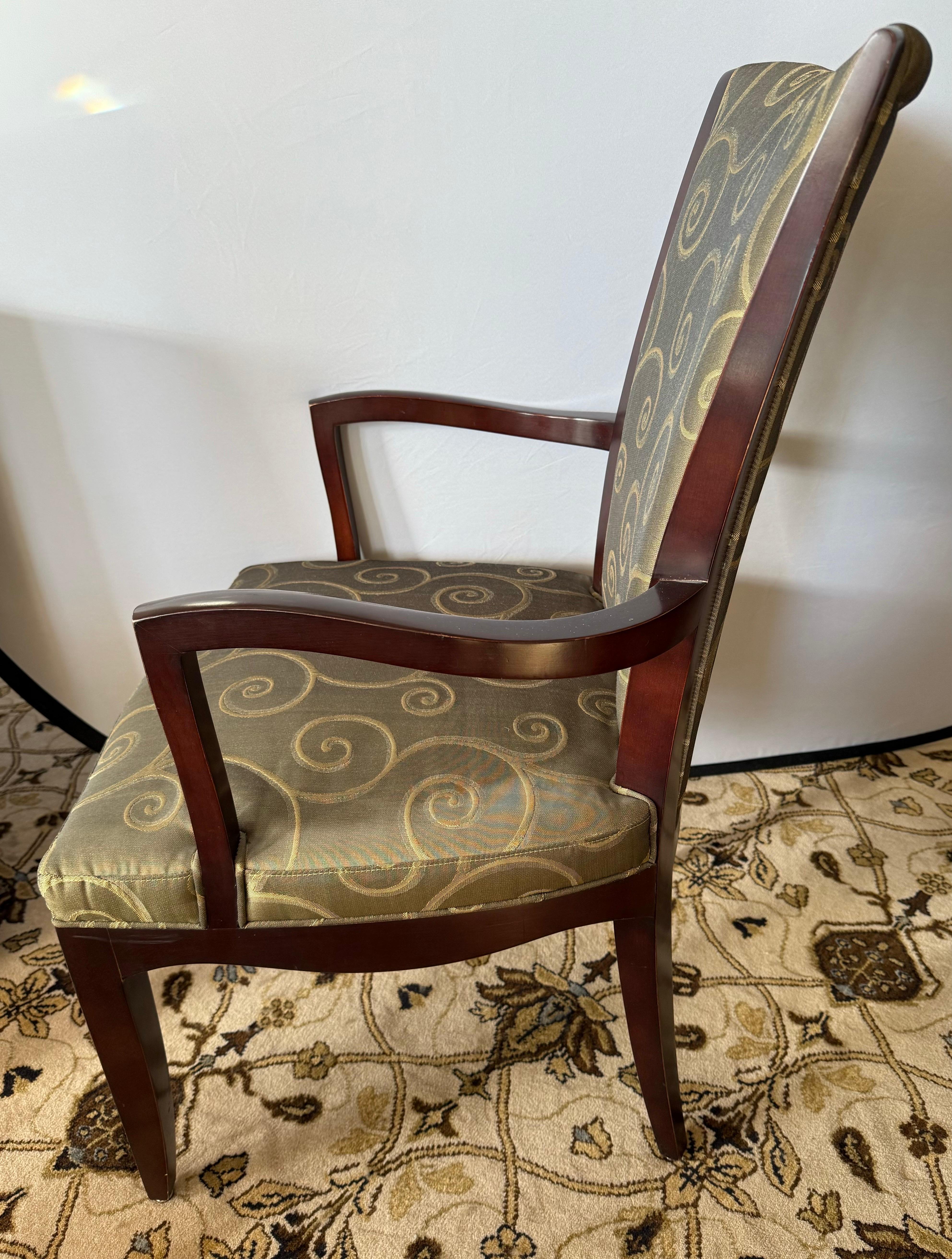 Baker Furniture Barbara Barry Designed Set of Eight Dining Chairs 2