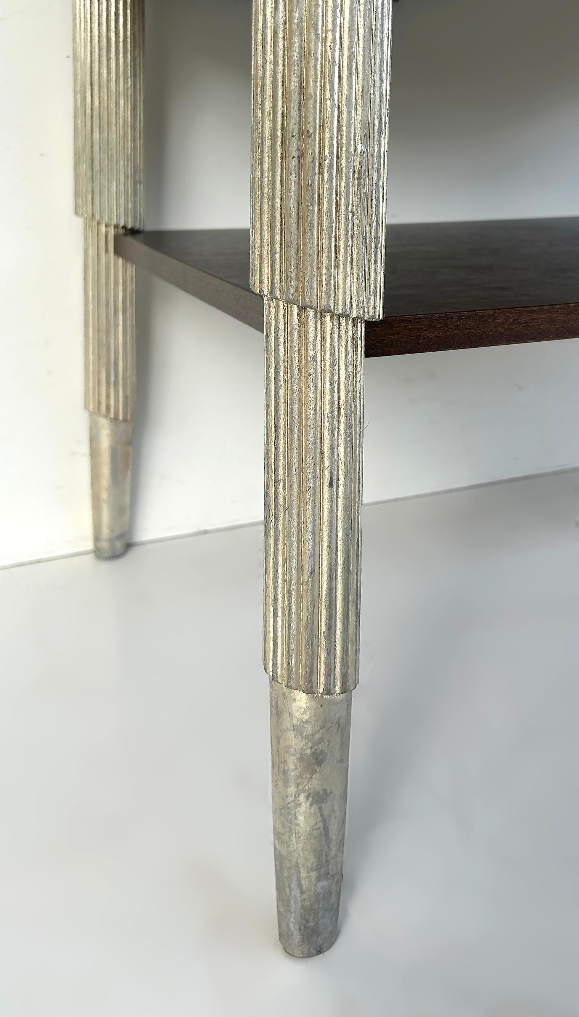 Baker Furniture Bill Sofield Gracie, Beistelltisch im Art-déco-Stil nach Rateau, Paar im Angebot 6